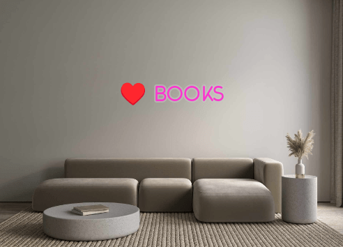 Custom Neon: ♥️ Books - Neon Filter