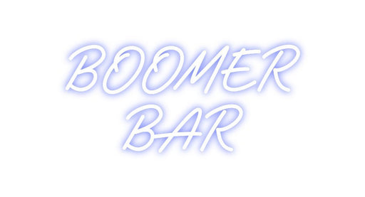 Custom Neon: BOOMER BAR - Neon Filter