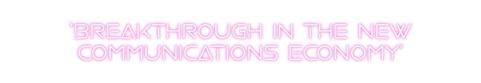 Custom Neon: 'Breakthrough... - Neon Filter