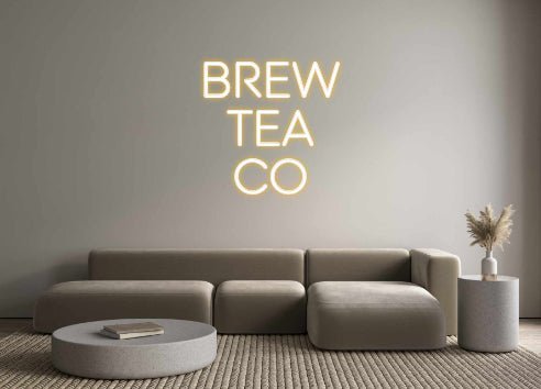 Custom Neon: Brew Tea Co - Neon Filter