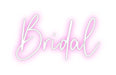 Custom Neon: Bridal - Neon Filter