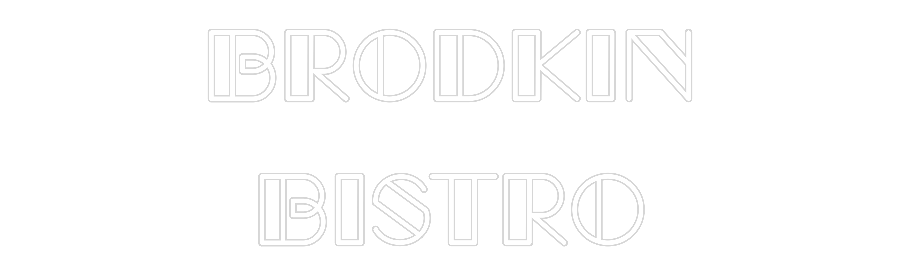 Custom Neon: Brodkin Bistro - Neon Filter