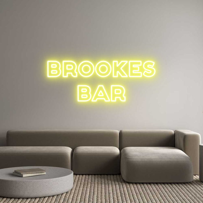 Custom Neon: Brookes Bar - Neon Filter