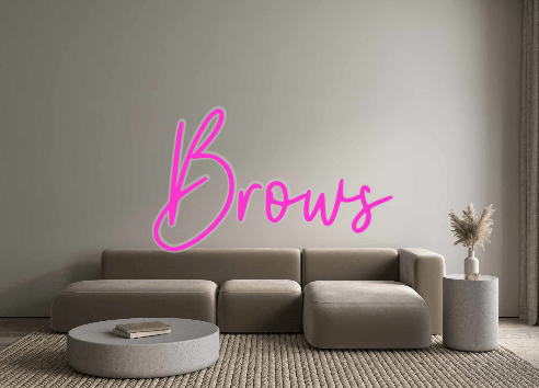 Custom Neon: Brows - Neon Filter