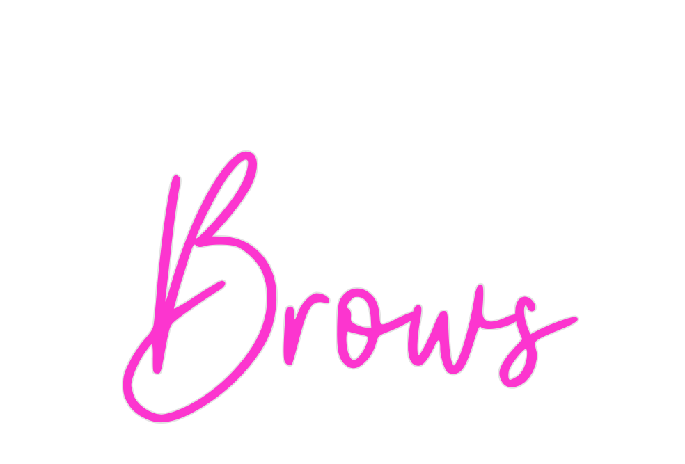 Custom Neon: Brows - Neon Filter