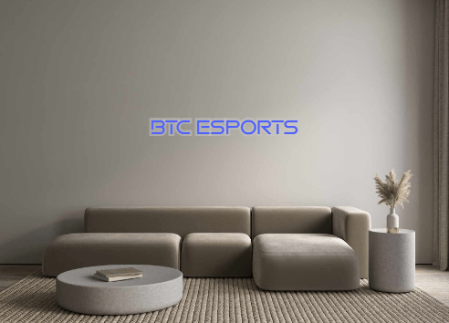 Custom Neon: BTC eSports - Neon Filter