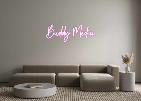 Custom Neon: Buddy Media - Neon Filter