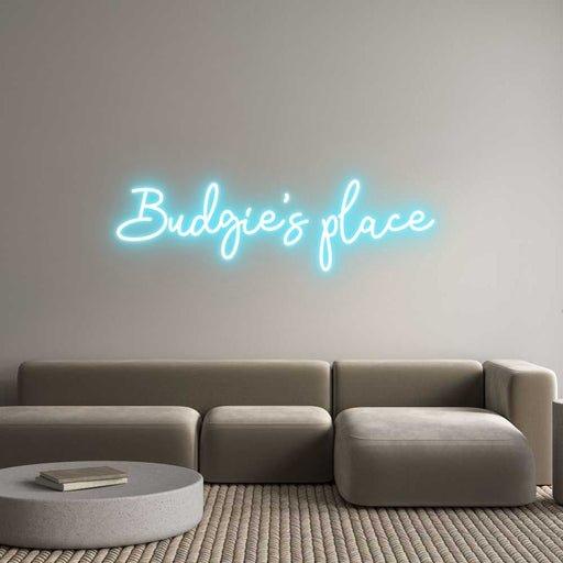 Custom Neon: Budgie’s place - Neon Filter