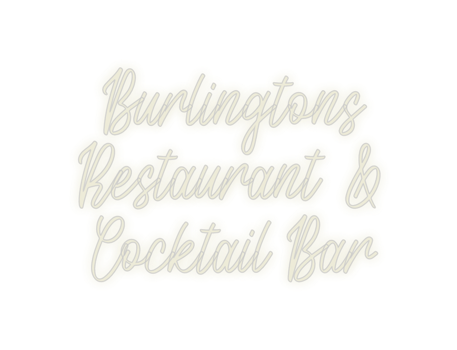 Custom Neon: Burlingtons R... - Neon Filter