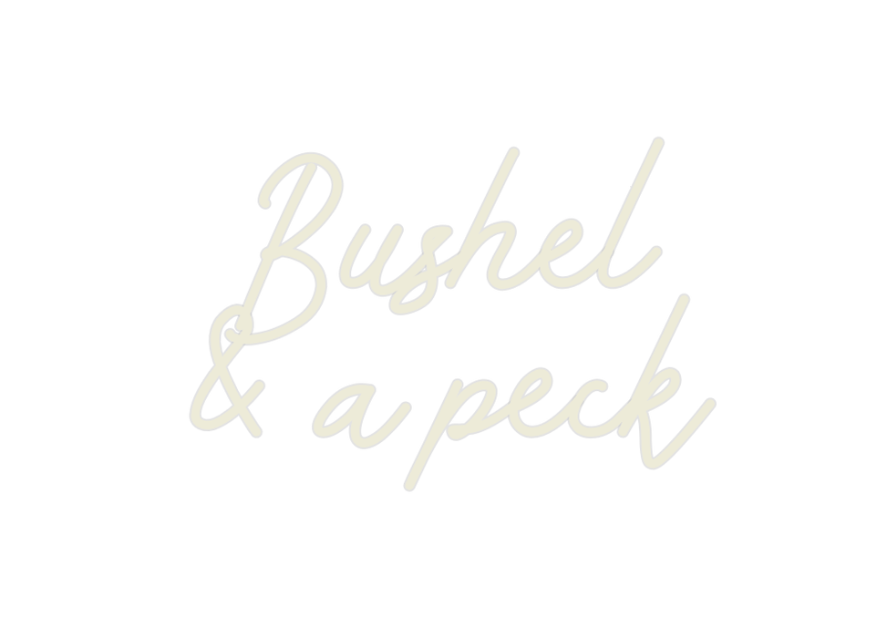 Custom Neon: Bushel & a p... - Neon Filter