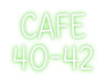 Custom Neon: CAFE 40 - 42 - Neon Filter