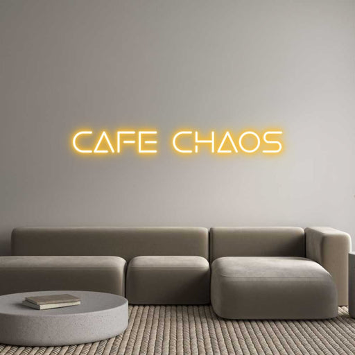 Custom Neon: Cafe Chaos - Neon Filter