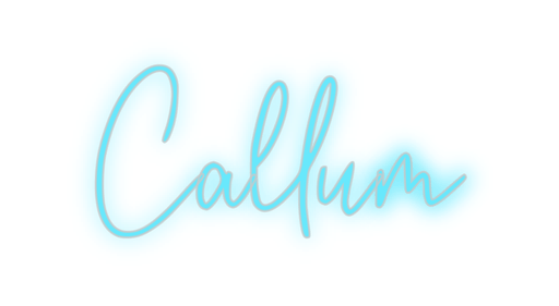 Custom Neon: Callum - Neon Filter