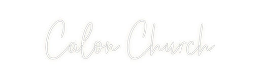 Custom Neon: Calon Church - Neon Filter