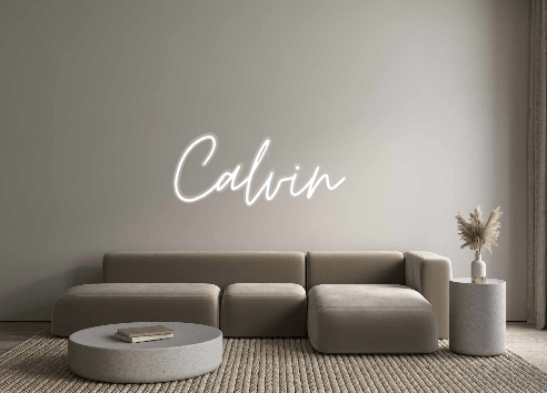 Custom Neon: Calvin - Neon Filter