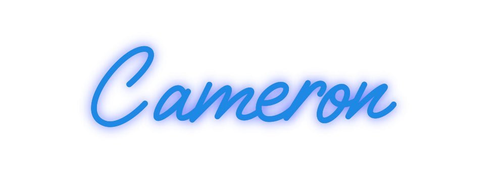 Custom Neon: Cameron - Neon Filter