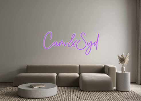 Custom Neon: Cam&Syd - Neon Filter