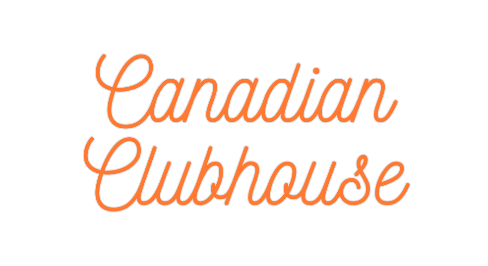 Custom Neon: Canadian Clu... - Neon Filter