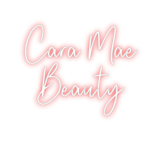 Custom Neon: Cara Mae Bea... - Neon Filter