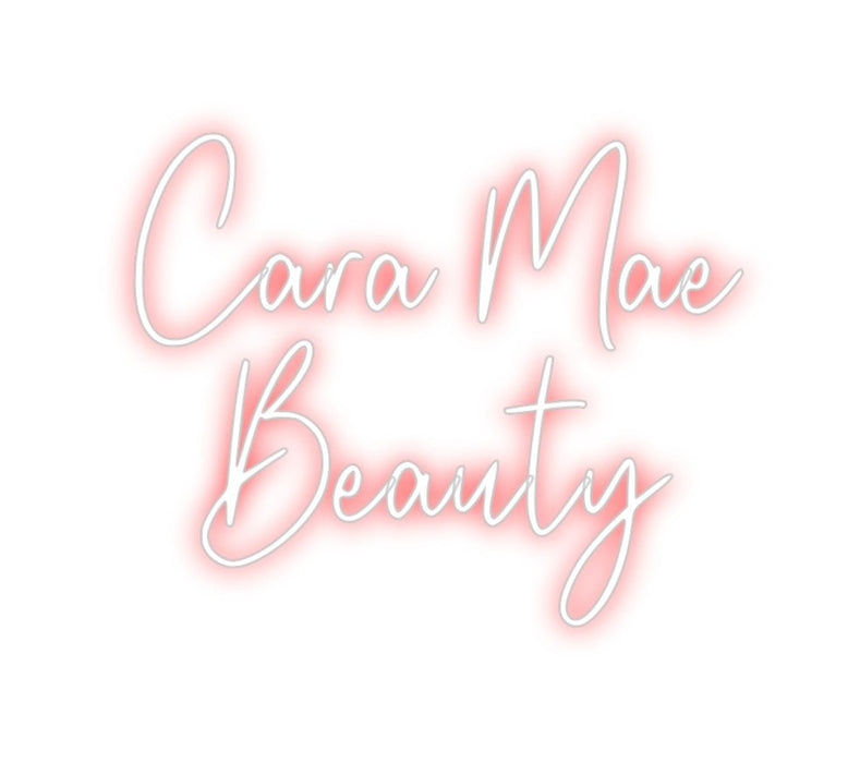 Custom Neon: Cara Mae Bea... - Neon Filter