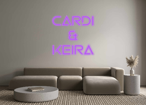 Custom Neon: Cardi & Keira - Neon Filter