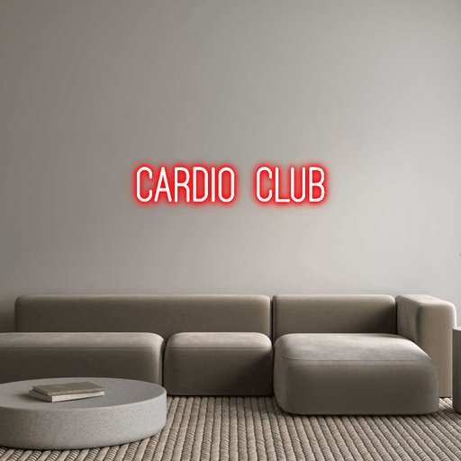 Custom Neon: CARDIO CLUB - Neon Filter