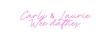 Custom Neon: Carly & Lauri... - Neon Filter