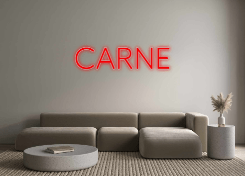 Custom Neon: CARNE - Neon Filter