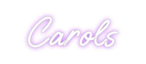 Custom Neon: Carols - Neon Filter