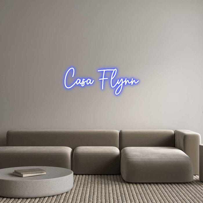 Custom Neon: Casa Flynn - Neon Filter