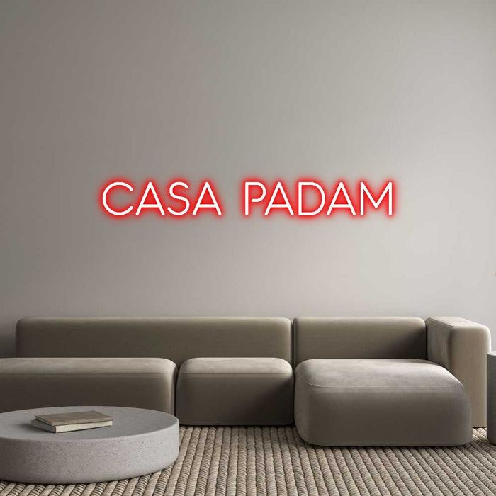 Custom Neon: Casa Padam - Neon Filter