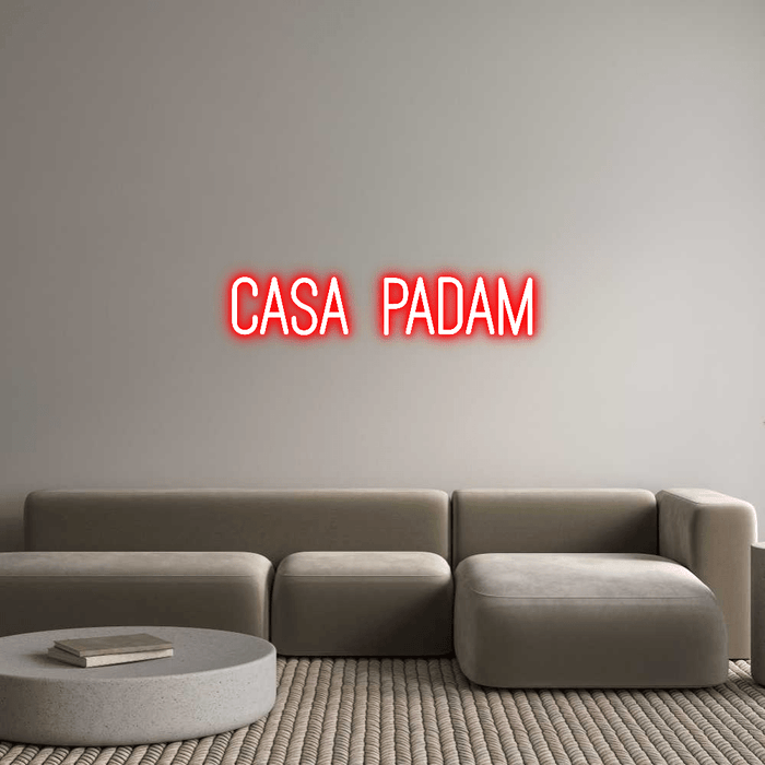 Custom Neon: Casa Padam - Neon Filter