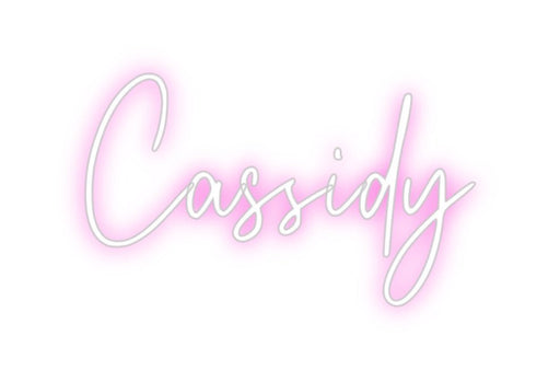 Custom Neon: Cassidy - Neon Filter