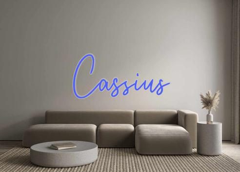 Custom Neon: Cassius - Neon Filter