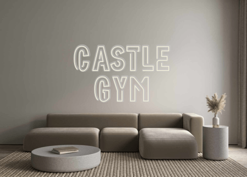 Custom Neon: Castle Gym - Neon Filter