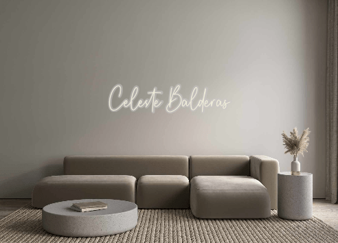 Custom Neon: Celeste Balde... - Neon Filter