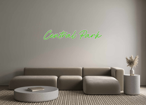 Custom Neon: Central Park - Neon Filter