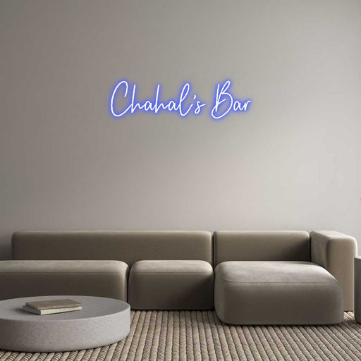 Custom Neon: Chahal’s Bar - Neon Filter