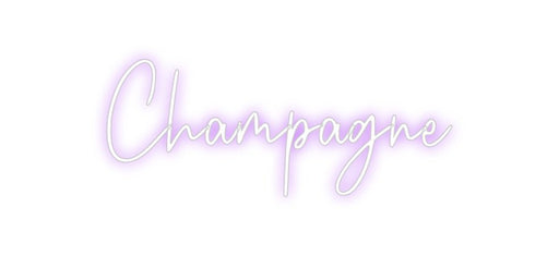 Custom Neon: Champagne - Neon Filter