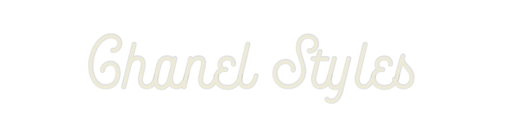 Custom Neon: Chanel Styles - Neon Filter