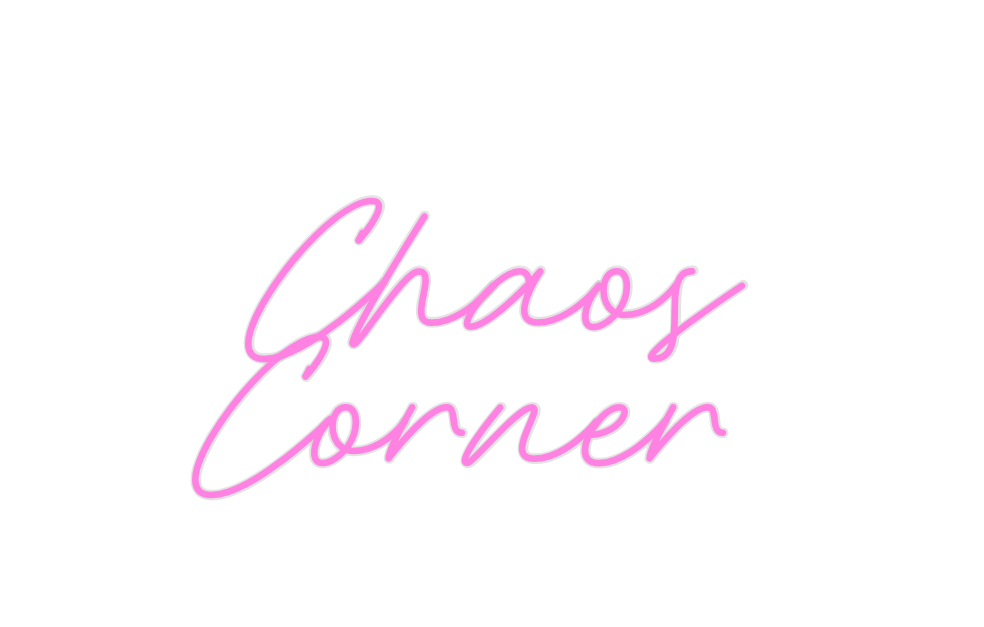 Custom Neon: Chaos Corner - Neon Filter