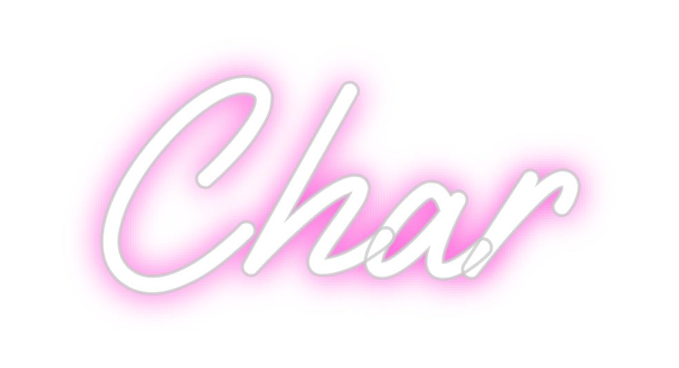 Custom Neon: Char - Neon Filter