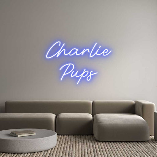 Custom Neon: Charlie Pups - Neon Filter