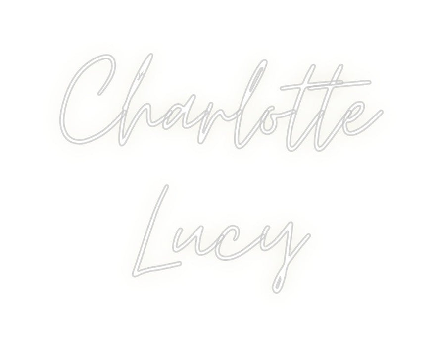 Custom Neon: Charlotte Lucy - Neon Filter