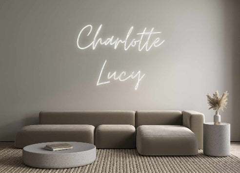 Custom Neon: Charlotte Lucy - Neon Filter