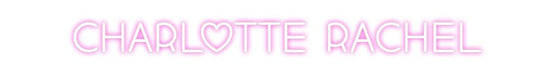 Custom Neon: Charlotte Rac... - Neon Filter