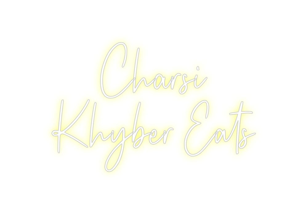 Custom Neon: Charsi Khybe... - Neon Filter