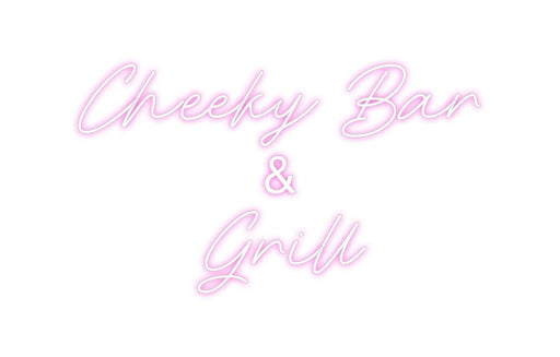 Custom Neon: Cheeky Bar ... - Neon Filter