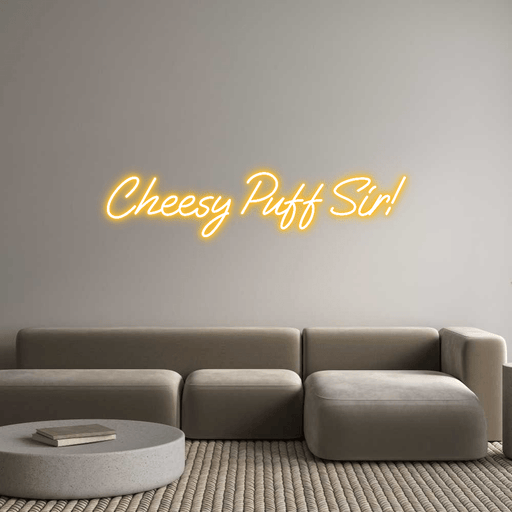 Custom Neon: Cheesy Puff S... - Neon Filter