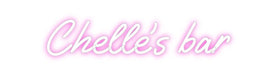 Custom Neon: Chelle’s bar - Neon Filter